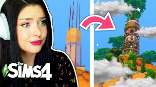 Building the Tallest House Possible in The Sims 4 // James Turner's Sims 4 Shell Challenge