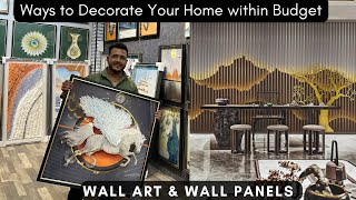 Exotic Range of Beautiful Wall Art and Wall Panels Direct From Importer | Wallpaper Metal Art Plants