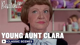 Aunt Clara De-Ages By 10 Years | Bewitched