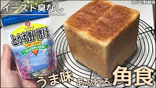 【オーバーナイト】イースト臭なし！うま味あふれる角食パンのレシピ【とかち野酵母】