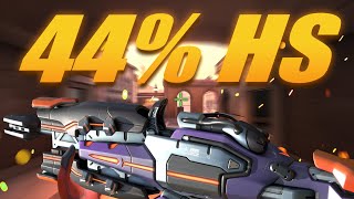 What the highest HS % Widowmaker looks like in Overwatch 2