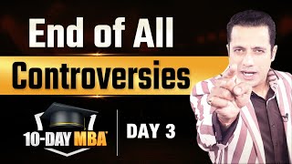 End Of All Controversies | 10 Day MBA - Day 3 | Dr Vivek Bindra News