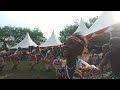 children showing off bakonzo traditional dance