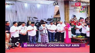 TKN Jokowi-Ma'ruf Luncurkan Rumah Aspirasi Rakyat #01 - iNews Sore 05/11