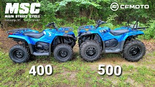 2021 CFMOTO CFORCE 400 Ride \u0026 Detailed Review | Better Option than Honda Rancher?