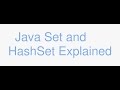 Java Collections Sets and HashSet explained