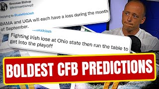 BOLDEST College Football Predictions: Part 10 (Late Kick Cut)
