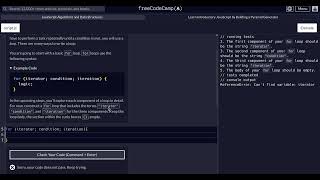 FreeCodeCamp - JavaScript Data Structures and Algorithms - Step 33 of 118 - Pyramid Generator