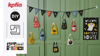 Free Online Sewing Course for beginners 🦇 Halloween Kit panel