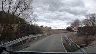 2K \u0026 4K Scenic Drive on Roads near Prague 10/2822 20190309_GX040007