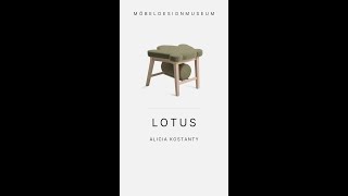 Ex-Works 2022 - Alicia Kostanty's bachelor's degree project: Lotus (HDK-Valand) #shorts