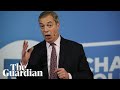 Nigel Farage launches Brexit party manifesto – watch live