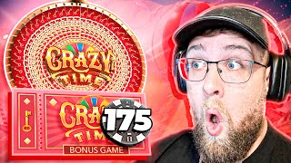 BIG WIN ON CRAZY TIME GAME SHOW! (HUGE CASH OUT)