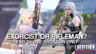 Lifeafter - Lead shove shotgun (LSS) Damage Test - Exorcist vs Rifleman