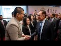 PM Anwar Ibrahim bertemu mahasiswa dan tenaga pengajar di Universiti Tsinghua, Beijing, China