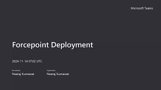 Forcepoint DLP 10.2 Deployment and SQL Installation