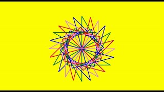 Python Turtle Revolving Triangle 2