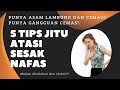 Cara mengatasi cemas berlebihan karena sesak nafas