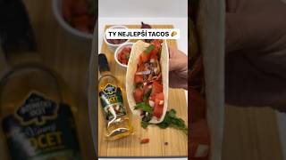 Tacos, jako z mexické restaurace! 🌮😍 #recept #recepty #tacos