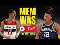 🔴 Live : Washington Wizards VS Memphis Grizzlies  | 8 November 2024 Scoreboard | Live Score NBA