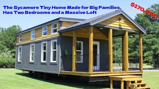 Explore The Sycamore Tiny Home Made for Big Families, Has Two Bedrooms and a Massive Loft