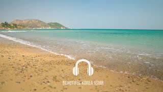 [8 hours] The sound and scenery of the calm Chilpo sea of ​​the East Sea / ASMR, study, work, sleep