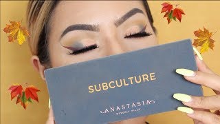 Fall 2017 Subculture Palette Eye Makeup Tutorial