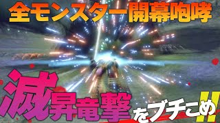 開幕咆哮で頭にカウンター滅昇竜するタイミング・位置取り紹介動画【モンハンサンブレイク片手剣】