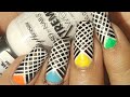 Striping Tape geometric Nail art Tutorial!!!