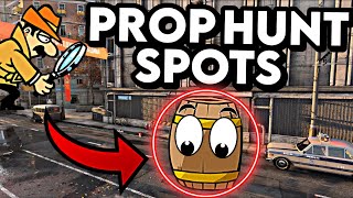 BEST “Moscow” PROP HUNT HIDING SPOTS! (Black Ops Cold War)