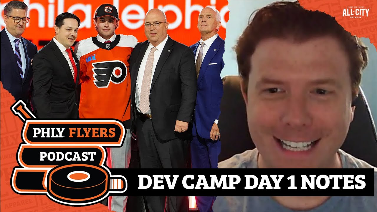 Philadelphia Flyers Development Camp Day 1 Notes | PHLY Sports - YouTube