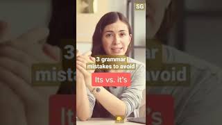 3 Grammer mistakes to avoid in English #shorts