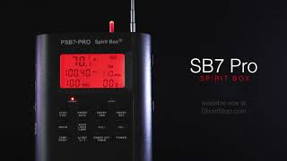 SB7 Pro Spirit Box for Ghost Hunting