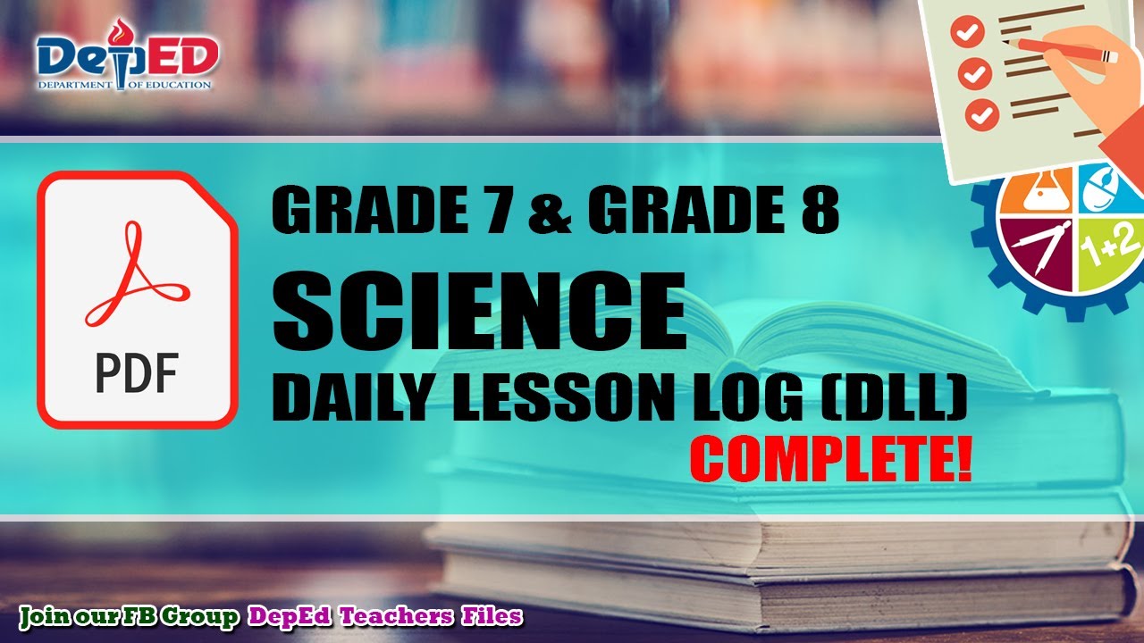 Daily Lesson Log Science 8 Quarter 3 Module