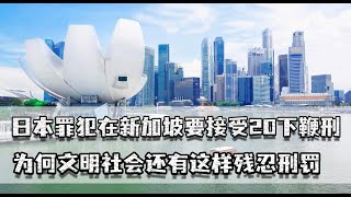 日本罪犯在新加坡被施鞭刑20，一下就皮开肉绽，为何还有残忍刑罚