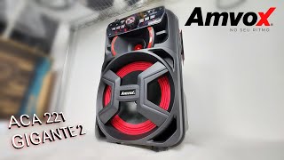 Unboxing (desembalando) Amvox ACA 221 Gigante 2