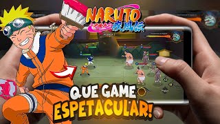 FANTÁSTICO!! SAIU NOVO JOGO DE NARUTO 3D (RPG) ESPETACULAR PARA CELULAR ANDROID IGUAL NARUTO ONLINE!