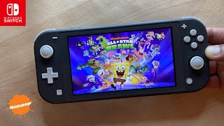 Nickelodeon All-Star Brawl Nintendo Switch Lite Gameplay