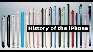Evolution of iPhone (2007-2022) || History of the iPhone