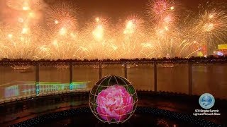 Light, fireworks illuminate celebration for Qingdao SCO Summit