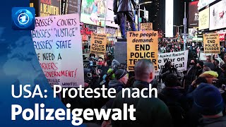 Nach Tod von Tyre Nichols: Proteste gegen Polizeigewalt in den USA