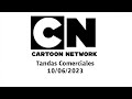 Tandas Comerciales Cartoon Network (Feed Panregional - Chile/Perú) 10/06/2023