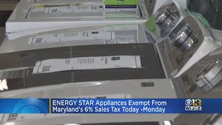 State offers sales-tax-free products during Shop Maryland Energy Weekend