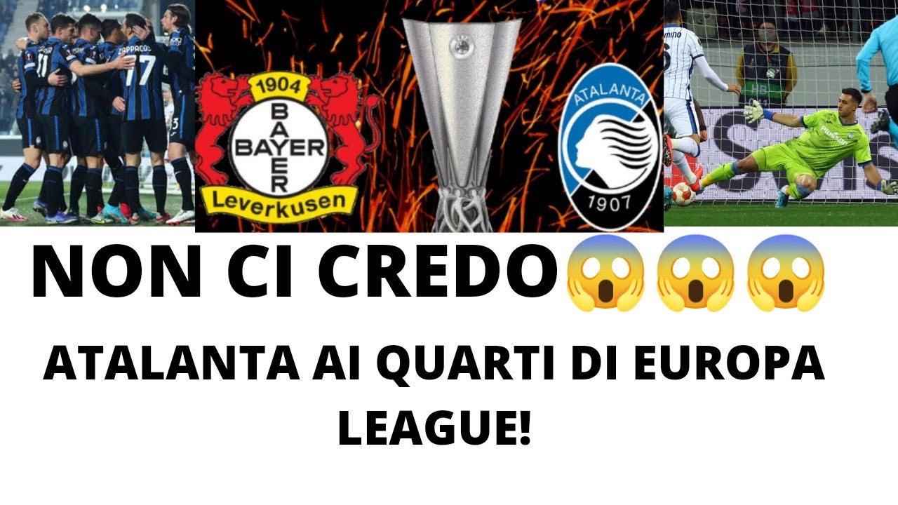 [GOL IN LIVEEEEE!!!] ATALANTA AI QUARTI DI FINALE DI EUROPA LEAGUE!B ...