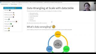 Data Wrangling at Scale with R's data.table