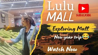 Lulu mall lo ma new year trip 😂||come join us for comedy 🤩 entertainment 🤩😍#trending #lulumall