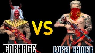 1vs1 Battle |Lopzi gamer (Youtuber) vs Carnage