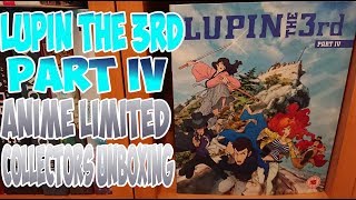 Lupin The Third Part 4 Anime Limited Unboxing