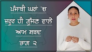 ਆਮ ਸ਼ਬਦ ਜਿਹੜੇ ਪੰਜਾਬੀ ਘਰਾਂ 'ਚ ਜ਼ਰੂਰ ਹੀ ਗੂੰਜਦੇ ਨੇ I Words punjabis speak in daily life @mastarniji