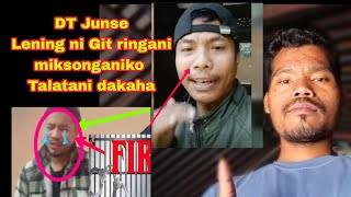 DT Junse Lening sangma ni Git ringani miksongako talata  hai  knae ma.sie ra.angbo ongama ongja ?